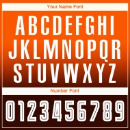 Maillot de football personnalisé à manches longues, imprimé par sublimation, orange, blanc et marron, à la mode Maillot de football personnalisé à manches longues, imprimé par sublimation, orange, blanc et marron, à la mode