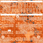 Maillot de football personnalisé à motif africain orange et noir d'Orange Bay, sublimé Maillot de football personnalisé à motif africain orange et noir d'Orange Bay, sublimé