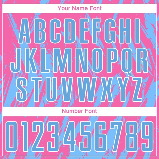 Maillot de football personnalisé rose bleu clair et blanc par sublimation Maillot de football personnalisé rose bleu clair et blanc par sublimation