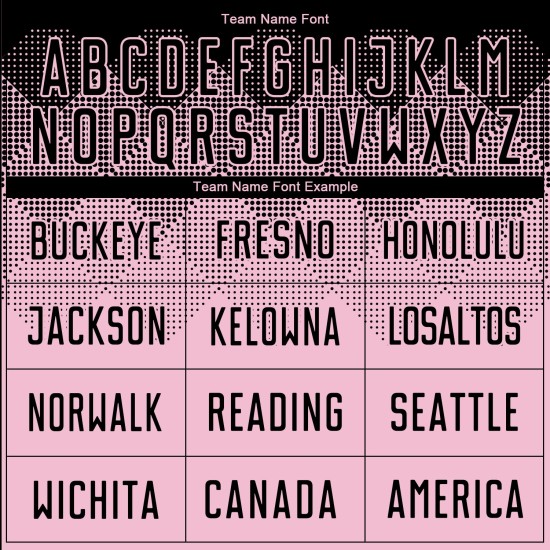 Maillot de football personnalisé rose clair noir par sublimation Maillot de football personnalisé rose clair noir par sublimation