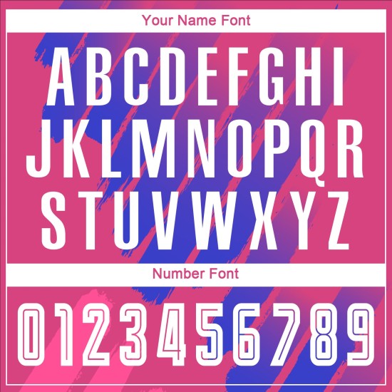 Maillot de football personnalisé à sublimation rose, blanc et bleu roi Maillot de football personnalisé à sublimation rose, blanc et bleu roi