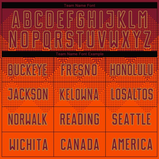 Maillot de football personnalisé par sublimation orange cramoisi-vieil or Maillot de football personnalisé par sublimation orange cramoisi-vieil or