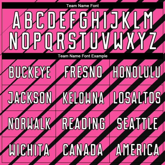 Maillot de football personnalisé rose, blanc et noir, sublimé Maillot de football personnalisé rose, blanc et noir, sublimé