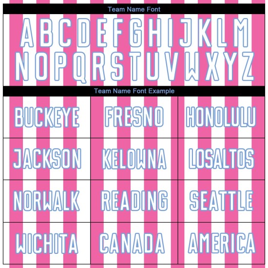 Maillot de football personnalisé à sublimation rose, blanc et bleu clair Maillot de football personnalisé à sublimation rose, blanc et bleu clair