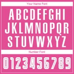 Maillot de football personnalisé rose, blanc et noir, effet dégradé par sublimation Maillot de football personnalisé rose, blanc et noir, effet dégradé par sublimation