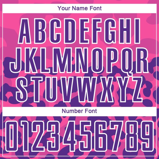 Maillot de football personnalisé à imprimé animal rose, violet et blanc, sublimé Maillot de football personnalisé à imprimé animal rose, violet et blanc, sublimé