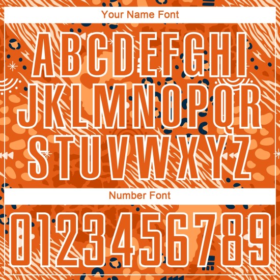 Maillot de football personnalisé à motif africain orange et noir d'Orange Bay, sublimé Maillot de football personnalisé à motif africain orange et noir d'Orange Bay, sublimé