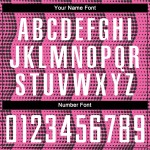 Maillot de football personnalisé rose et blanc par sublimation Maillot de football personnalisé rose et blanc par sublimation