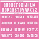 Maillot de football personnalisé à sublimation rose et blanc camouflage Maillot de football personnalisé à sublimation rose et blanc camouflage