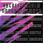 Maillot de football personnalisé rose, noir et blanc, sublimé Maillot de football personnalisé rose, noir et blanc, sublimé